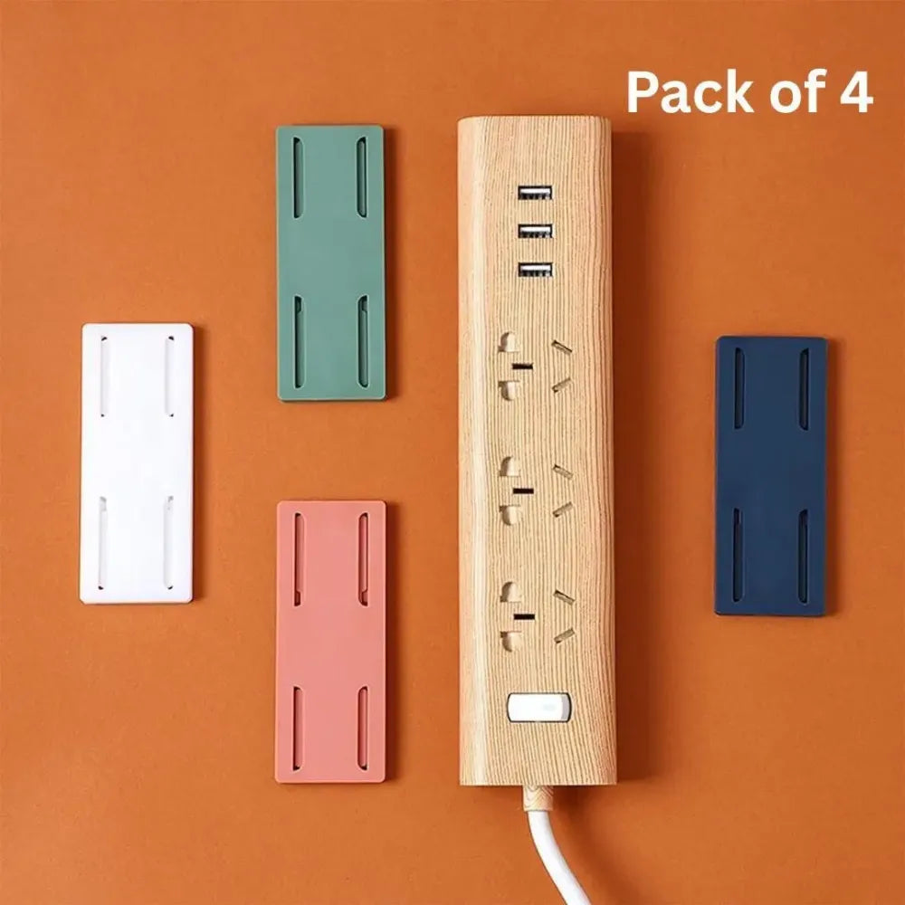 Power strip fixer wall mount holder