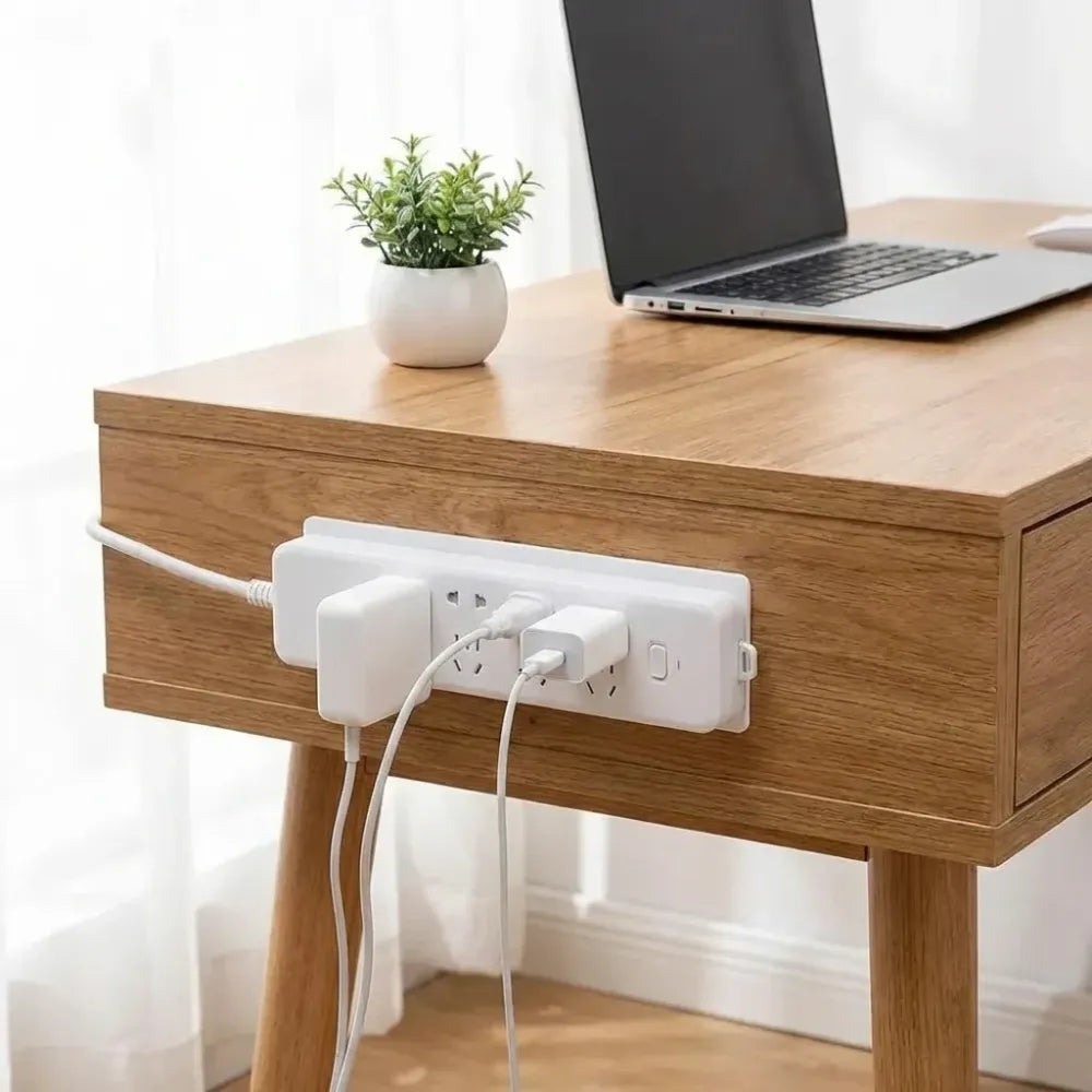 Power strip fixer wall mount holder