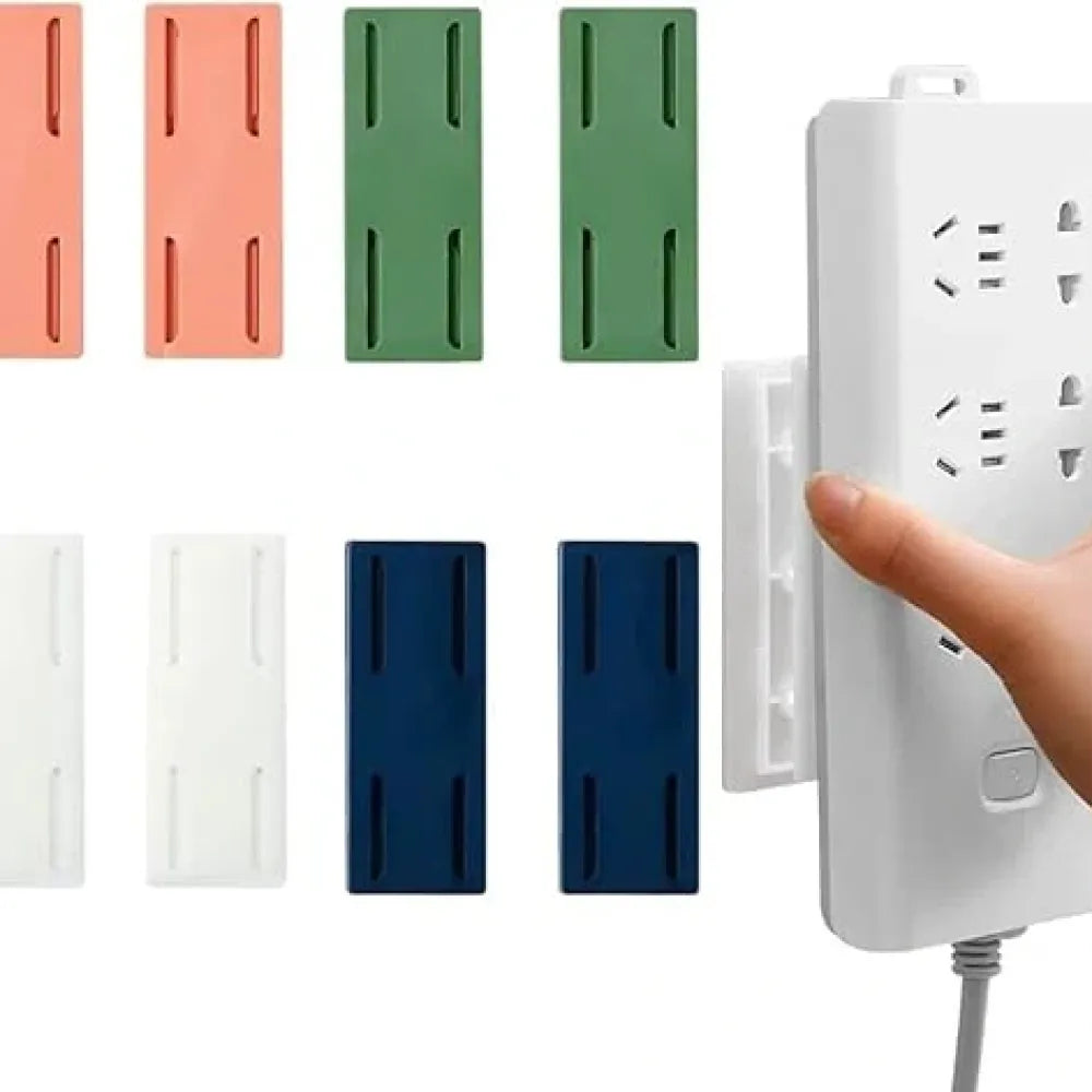 Power strip fixer wall mount holder