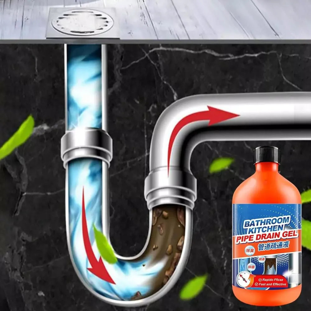 Powerful drain cleaner duo - home essentials
