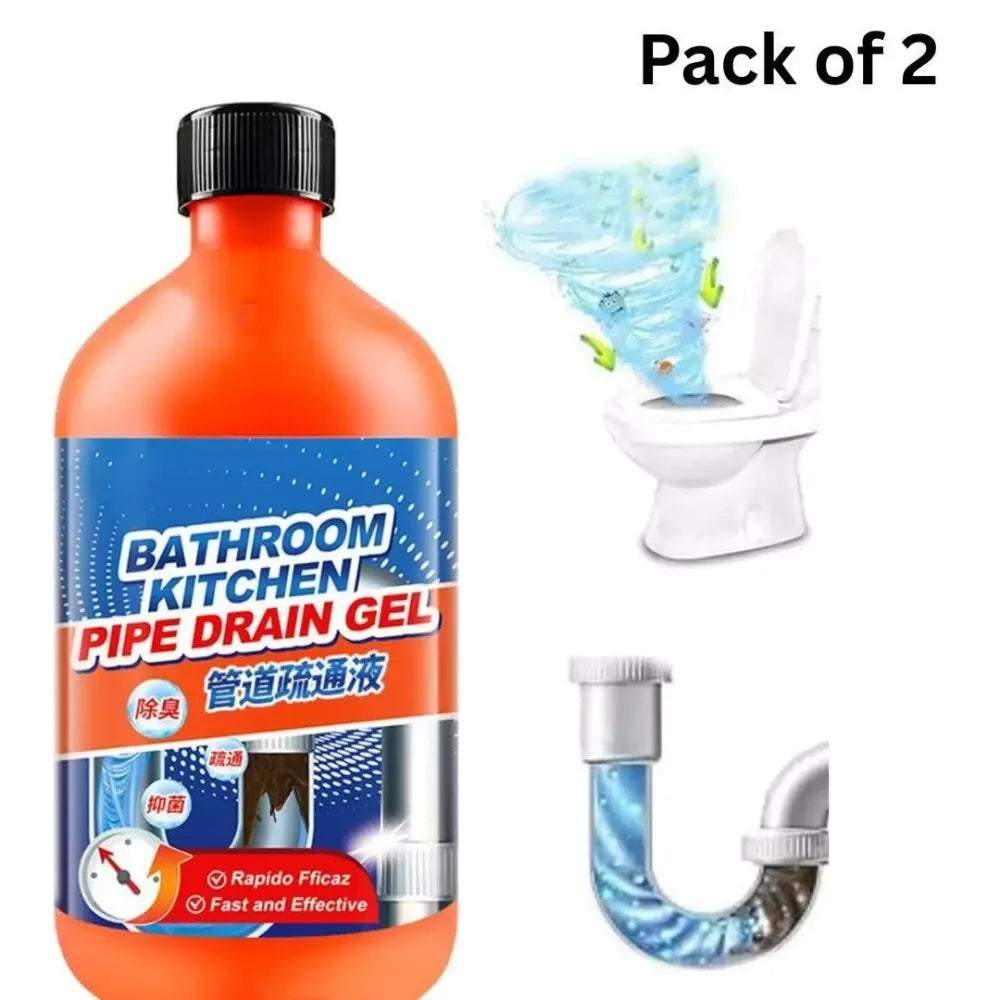 Powerful drain cleaner duo - home essentials