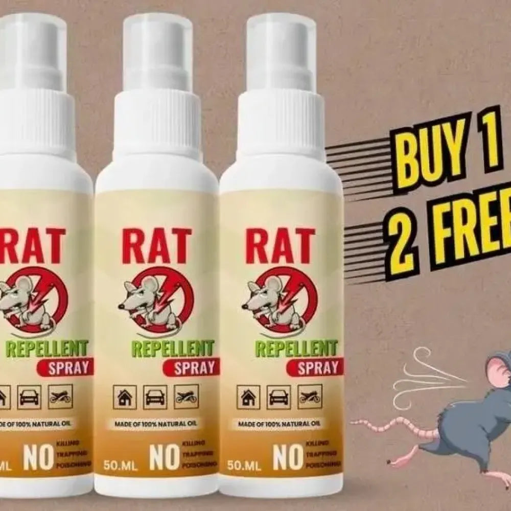 Powerful rat repellent spray - potential heroes