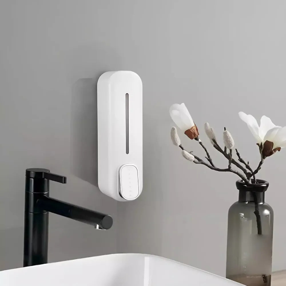 Press wall-mounted dispenser soap manual