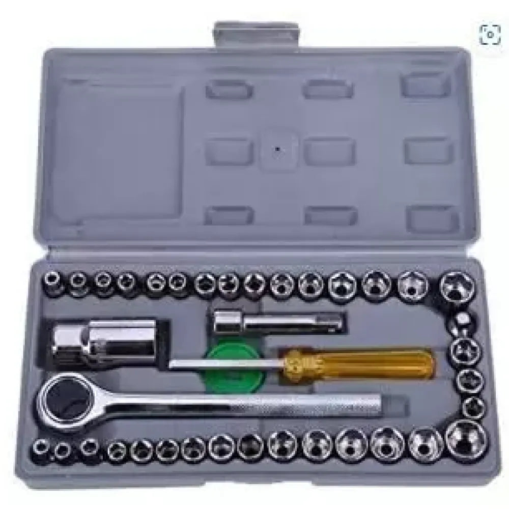 Professional 150-piece mega toolkit - home essentials