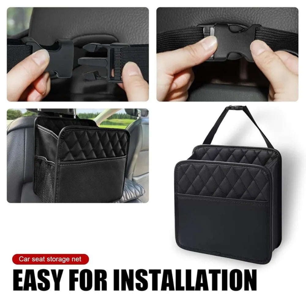 Pu car seat organizer