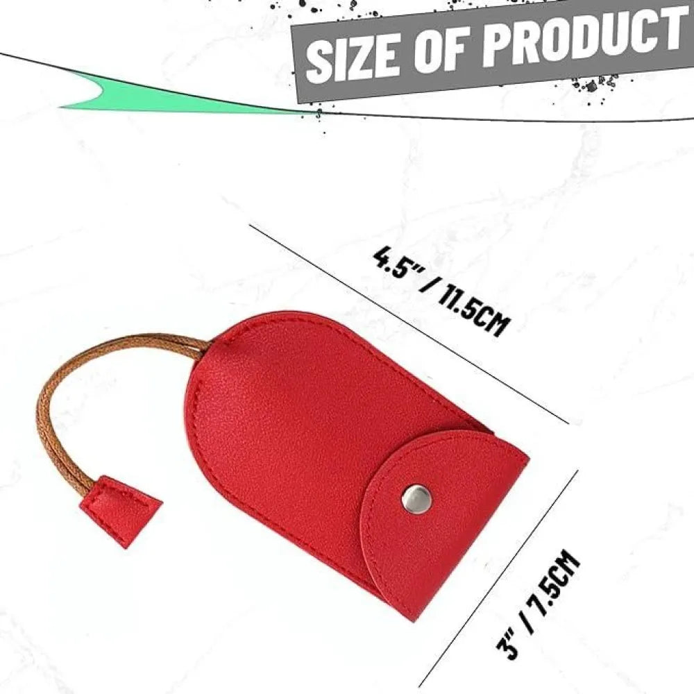 Pu leather car key case creative pull-out cover (pack of 2)