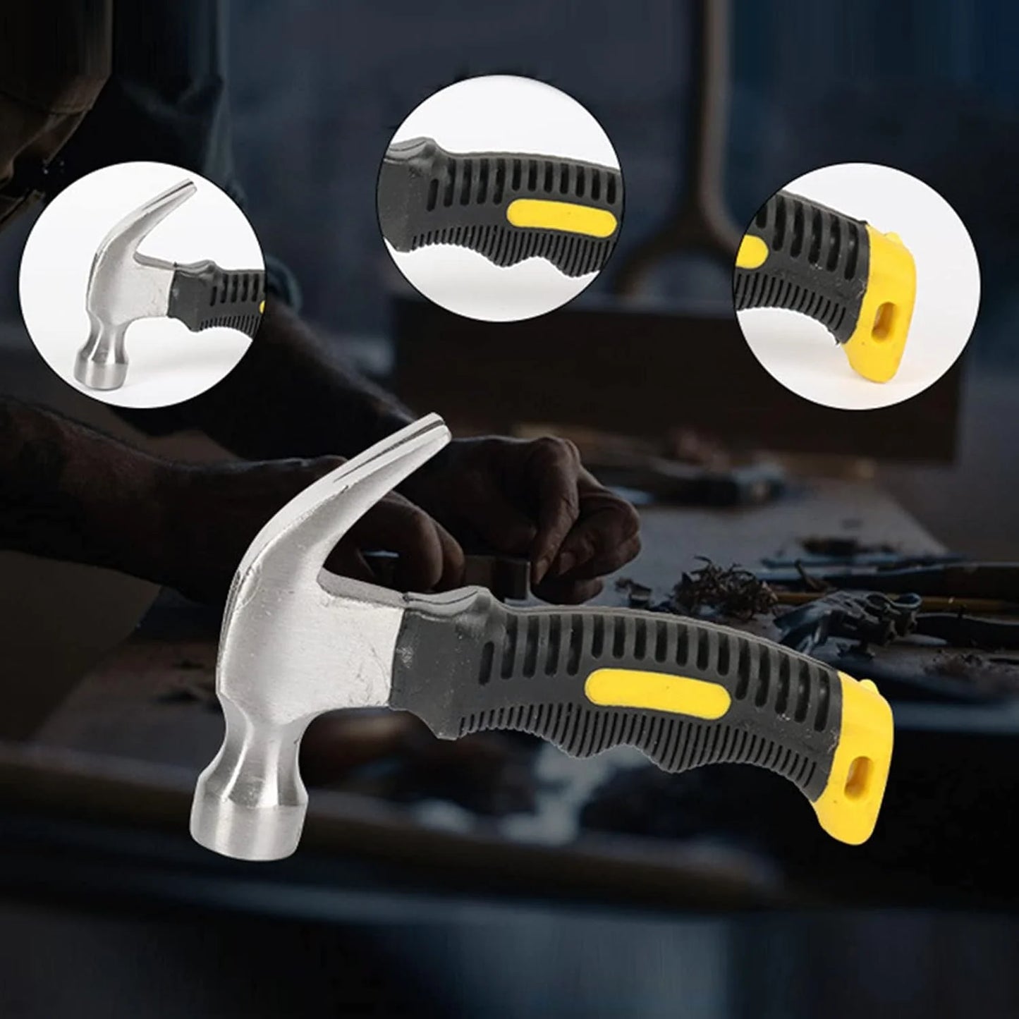 Dual-Head Non-Slip Mallet