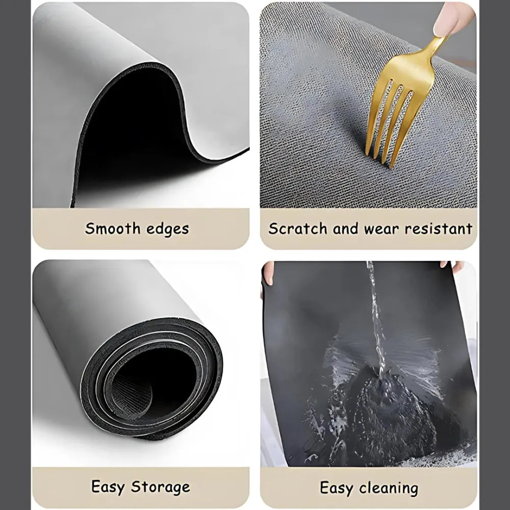 Quick drying mat - pack of 2