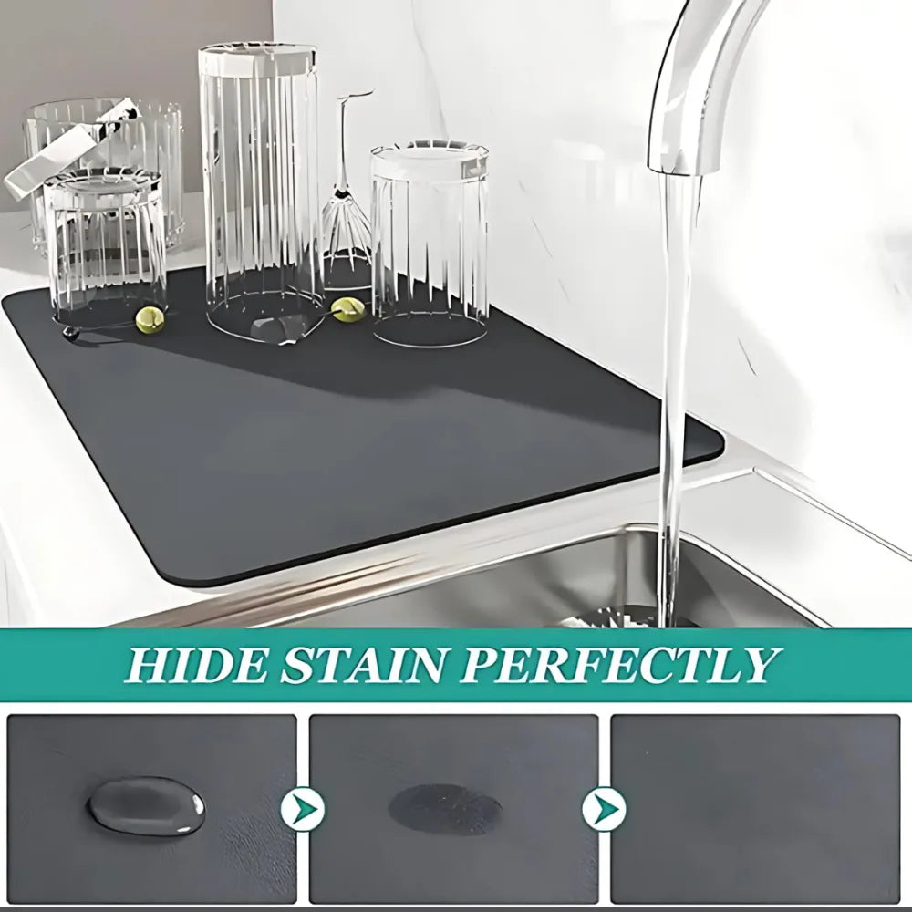 Quick drying mat - pack of 2