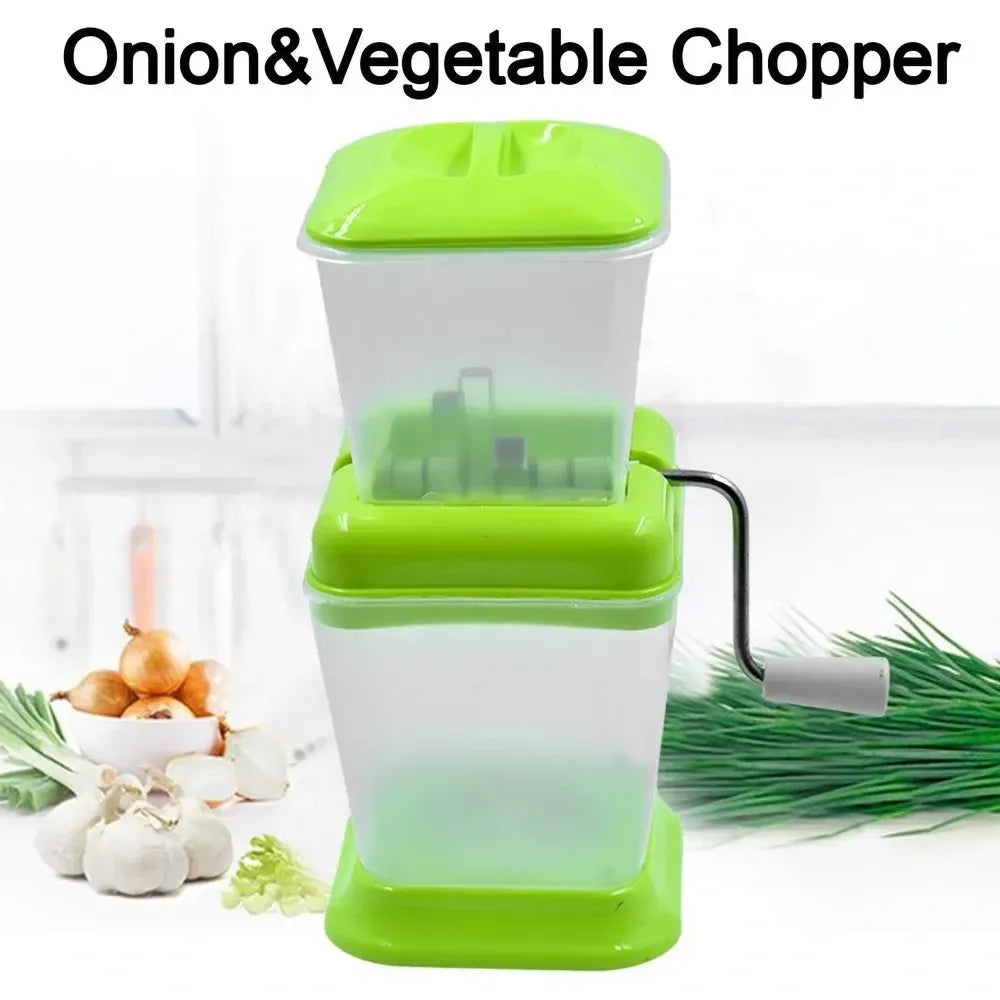 Quick onion & vegetable chopper - kitchen tool