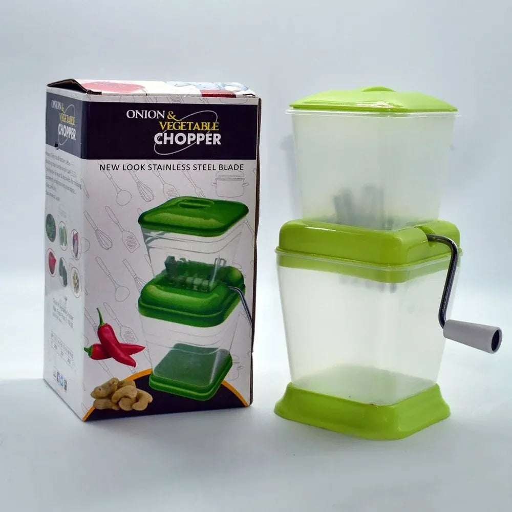 Quick onion & vegetable chopper - kitchen tool