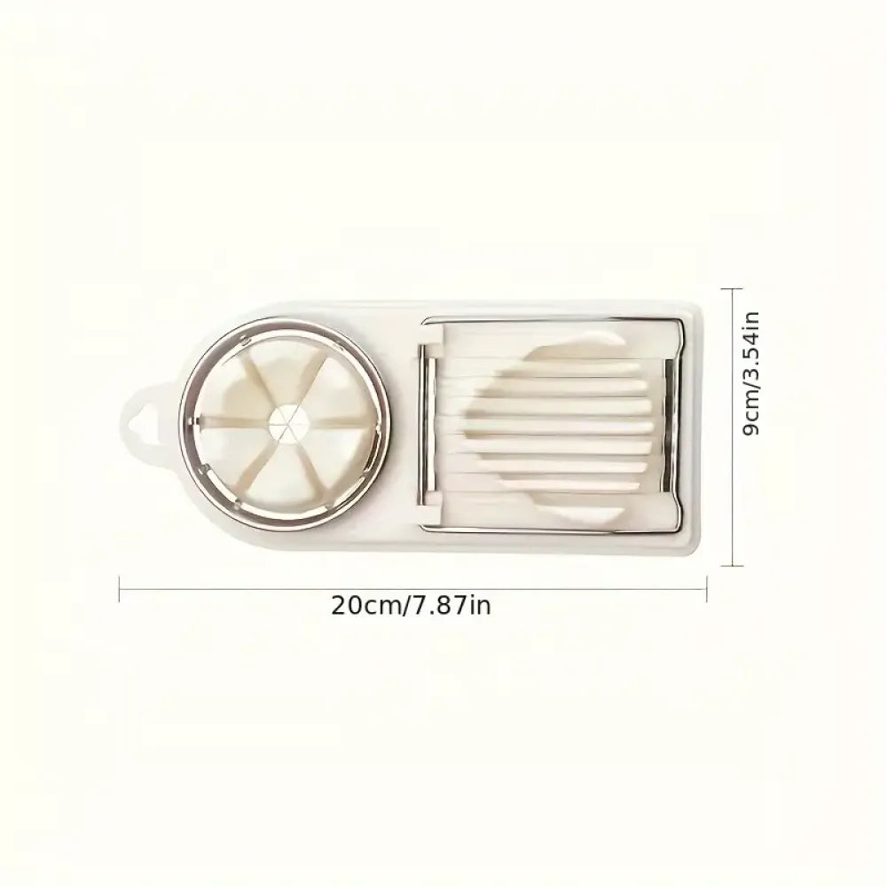 Quick stainless steel egg slicer - home improvement