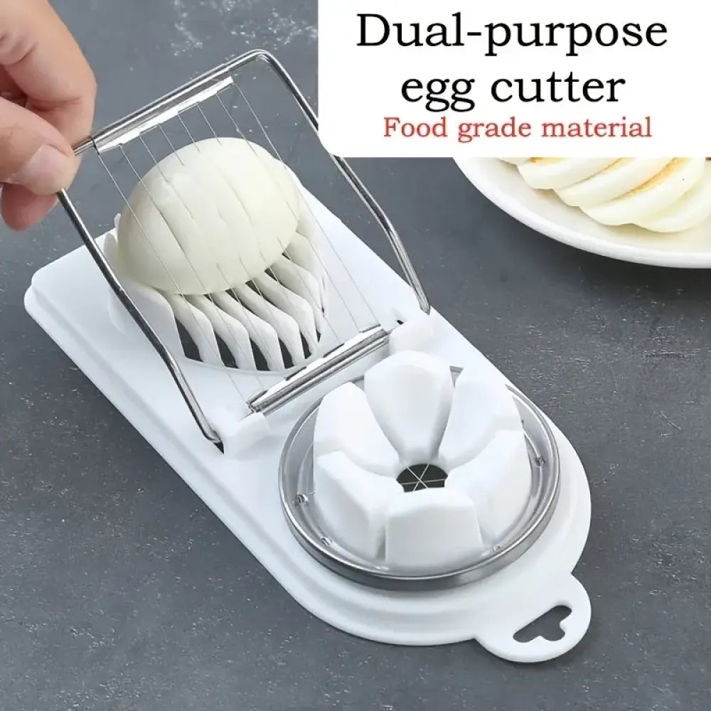 Quick stainless steel egg slicer - home improvement