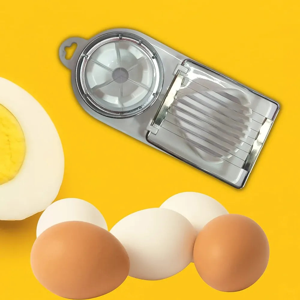 Quick stainless steel egg slicer - home improvement