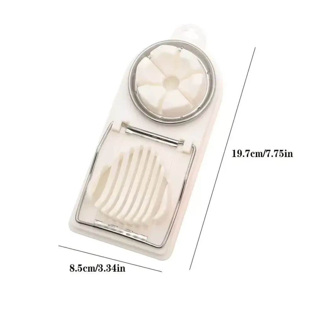 Quick stainless steel egg slicer - home improvement