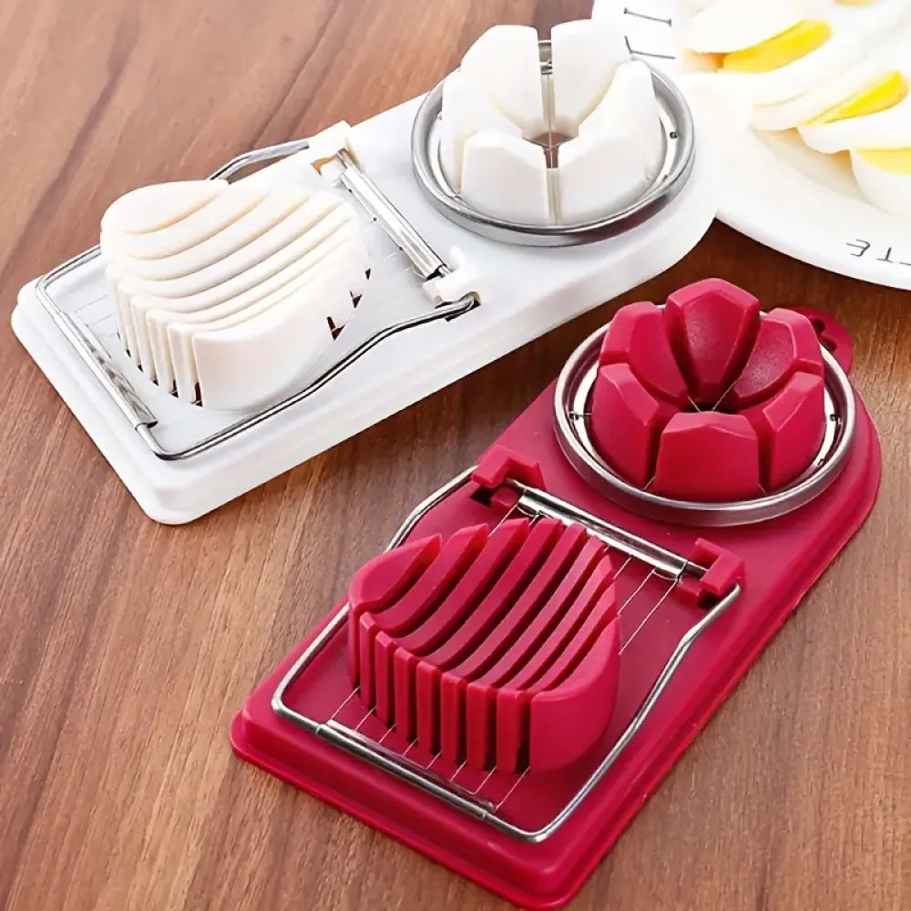 Quick stainless steel egg slicer - home improvement