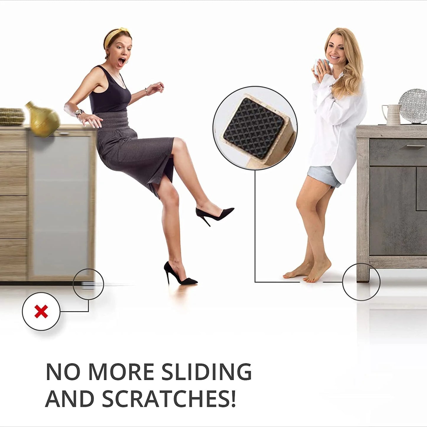 Non-Slip Furniture Pads