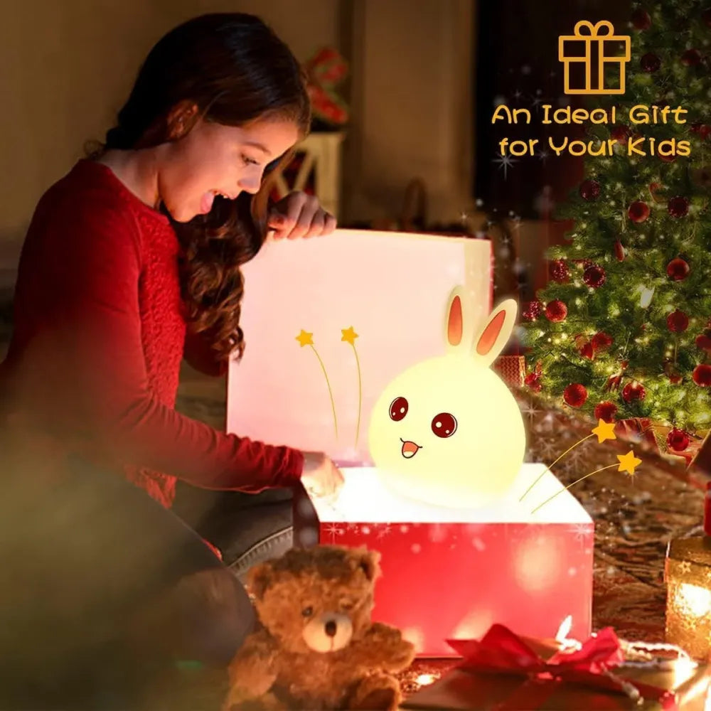 Rabbit silicone touch sensor light
