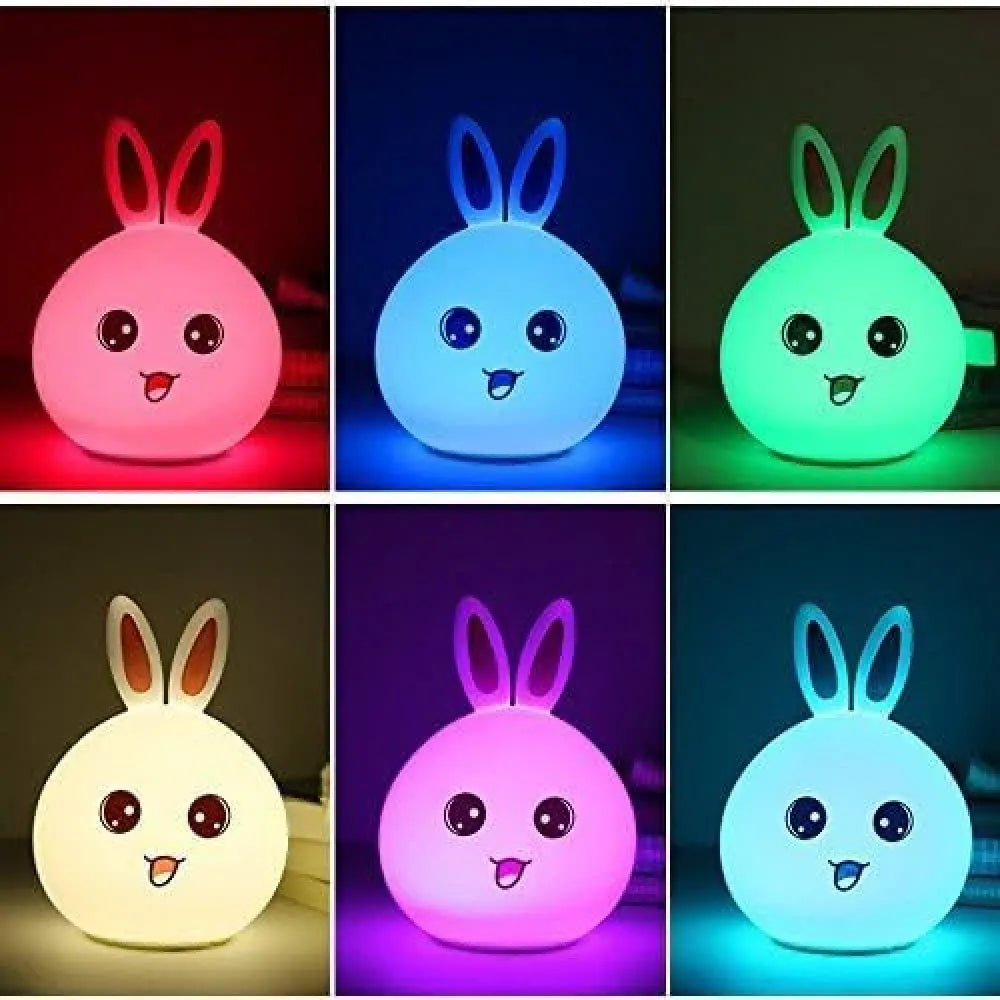 Rabbit silicone touch sensor light