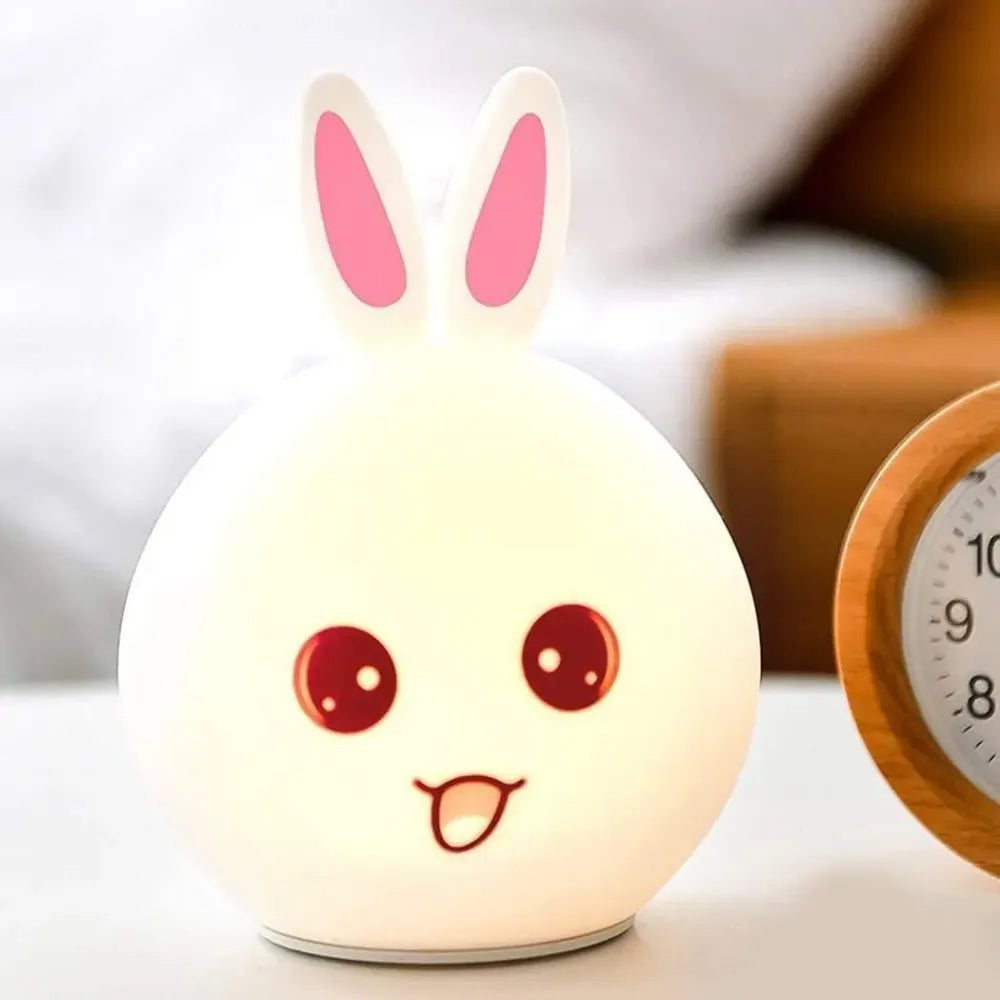 Rabbit silicone touch sensor light