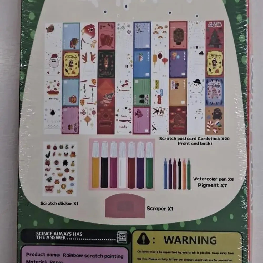 Rainbow dot painting art kits