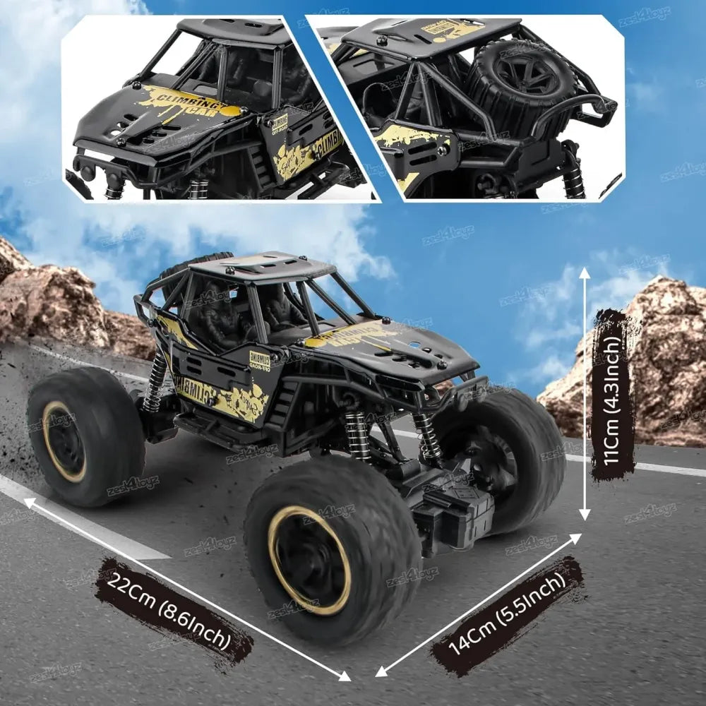 Rc rock crawler monster truck