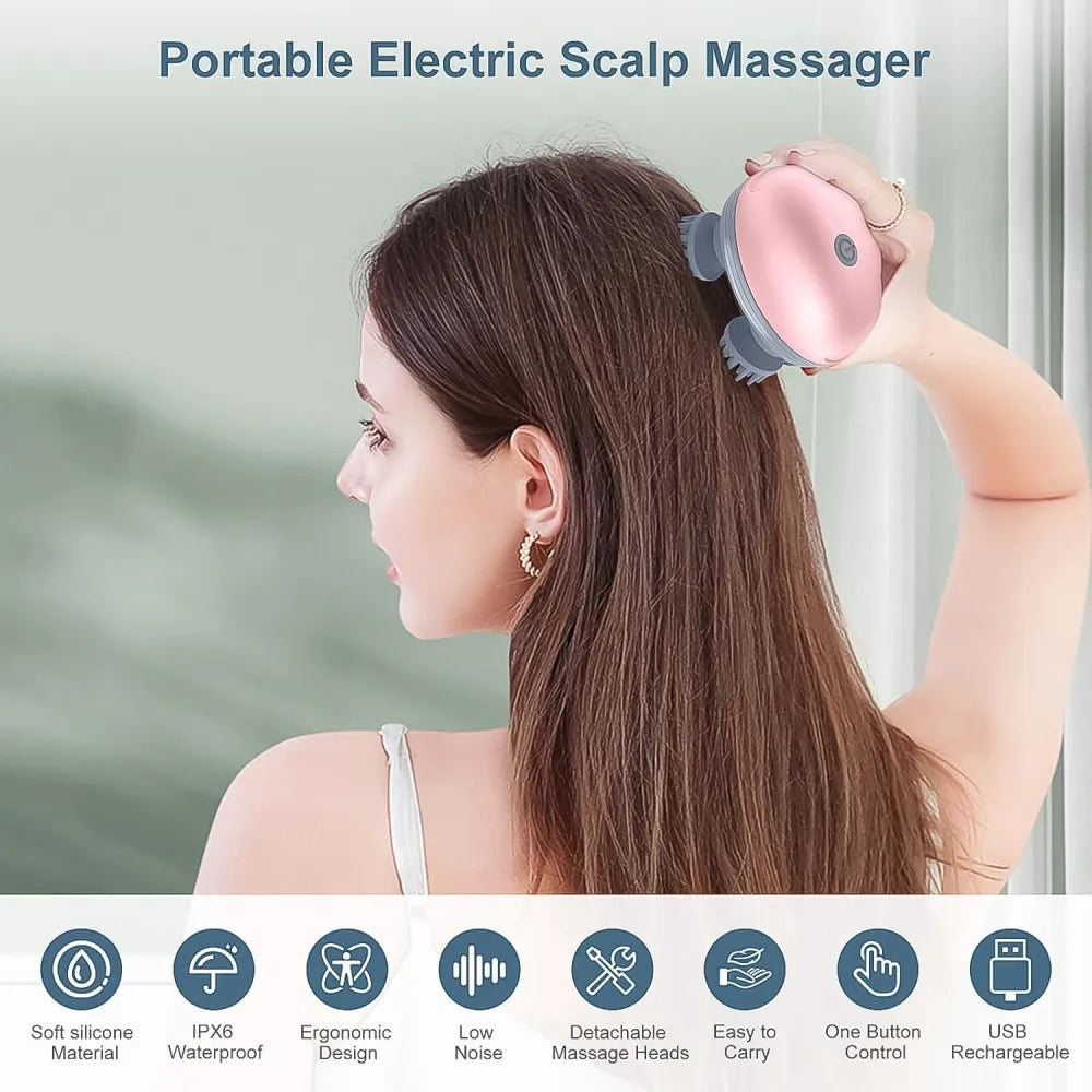 Rechargeable dual-purpose pet & human massager - health care