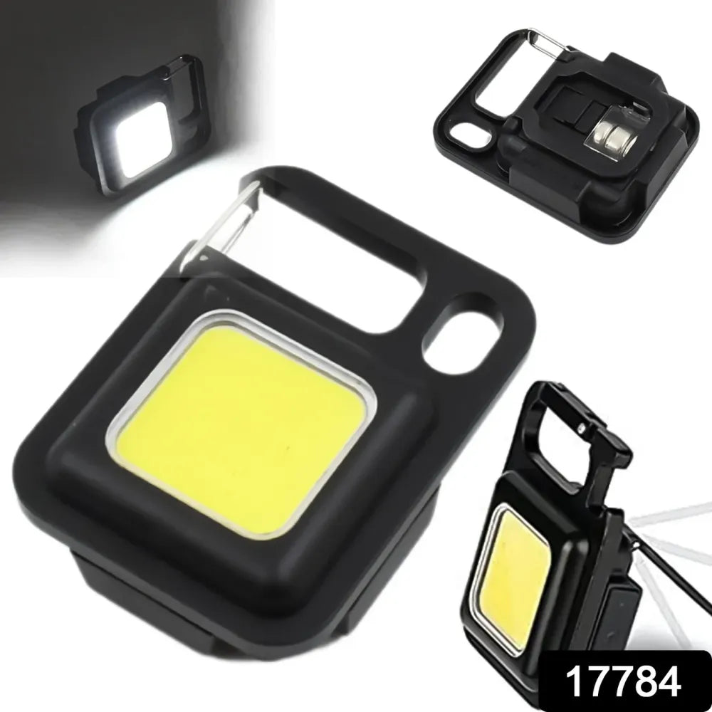 Rechargeable keychain flashlight - travel