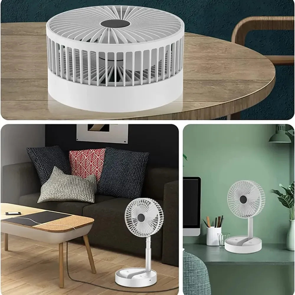 Rechargeable mini table fan - summer product
