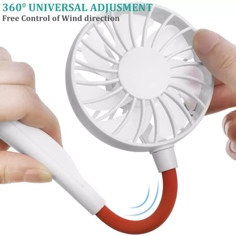 Rechargeable neck fan - home essentials