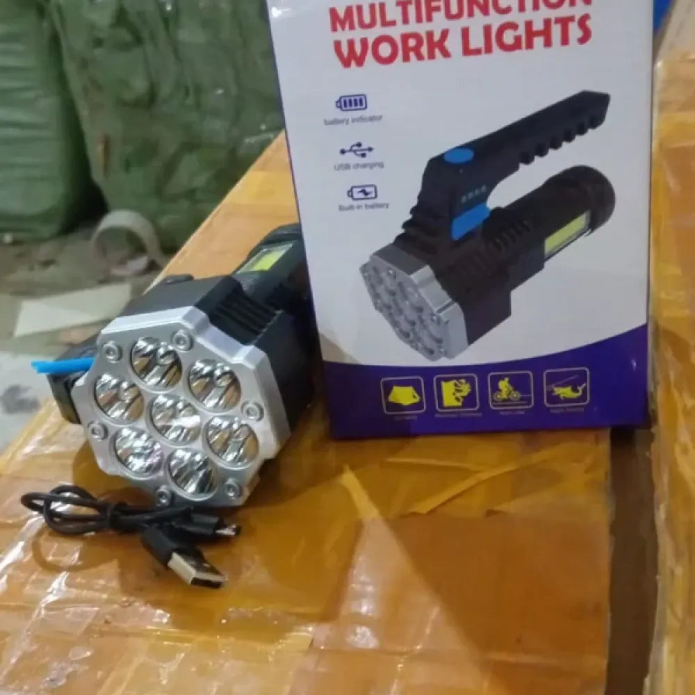 Rechargeable outdoor flashlight lantern - home improvement