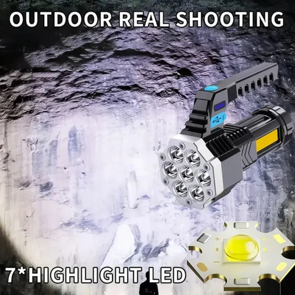 Rechargeable outdoor flashlight lantern - home improvement