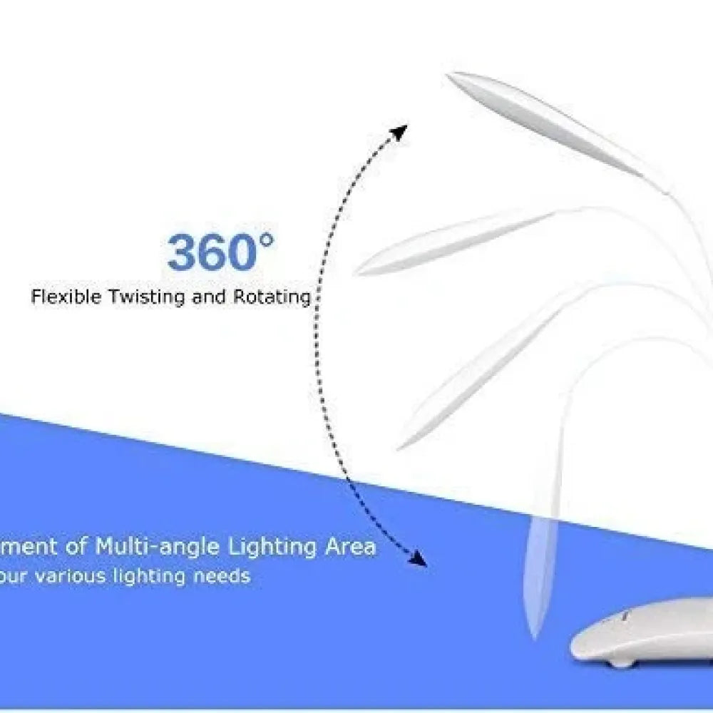 Rechargeable touch led desk lamp