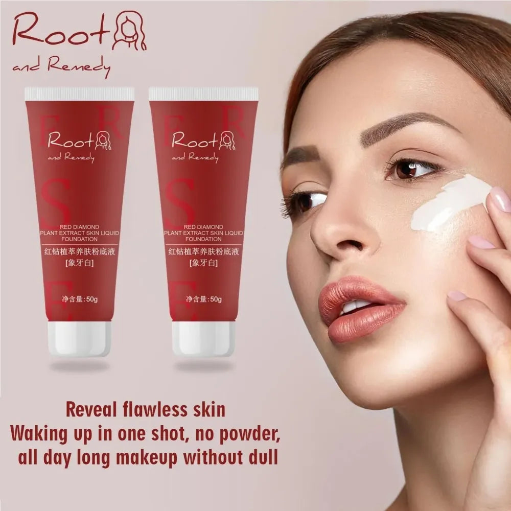 Red diamond liquid foundation