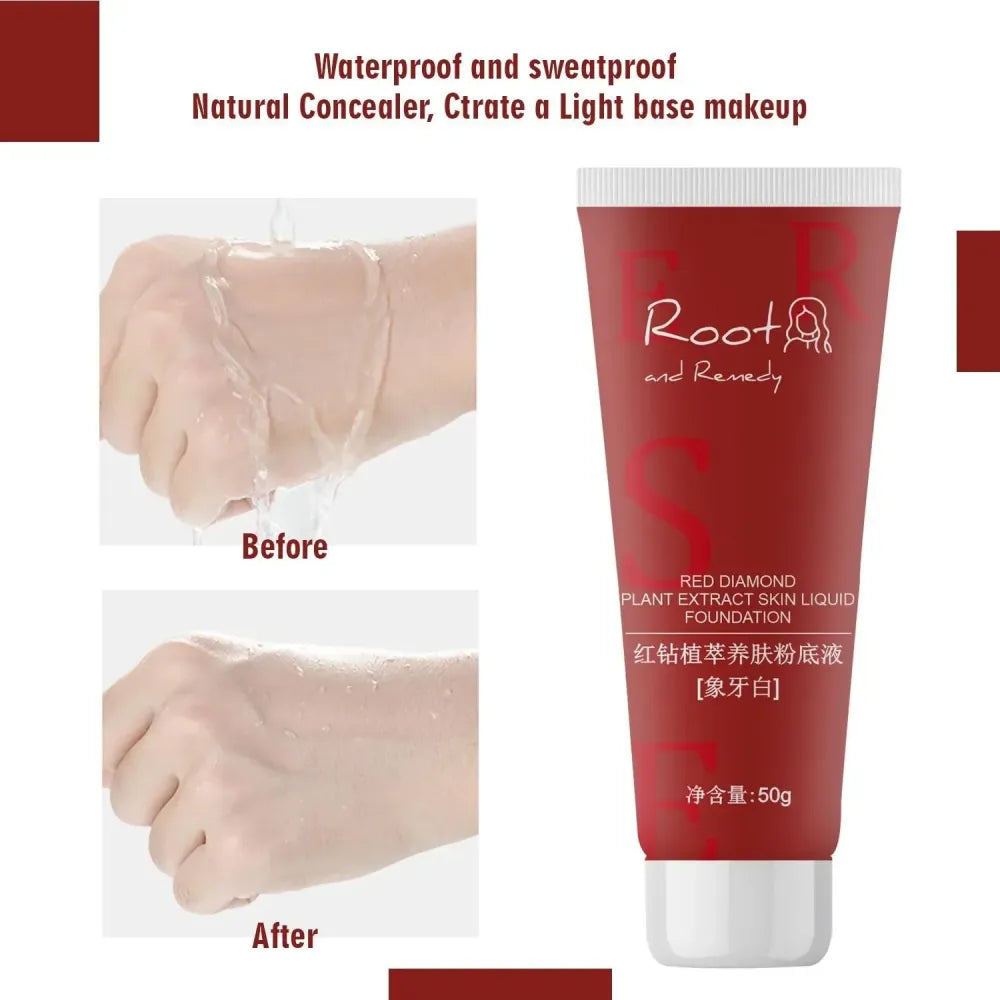Red diamond liquid foundation