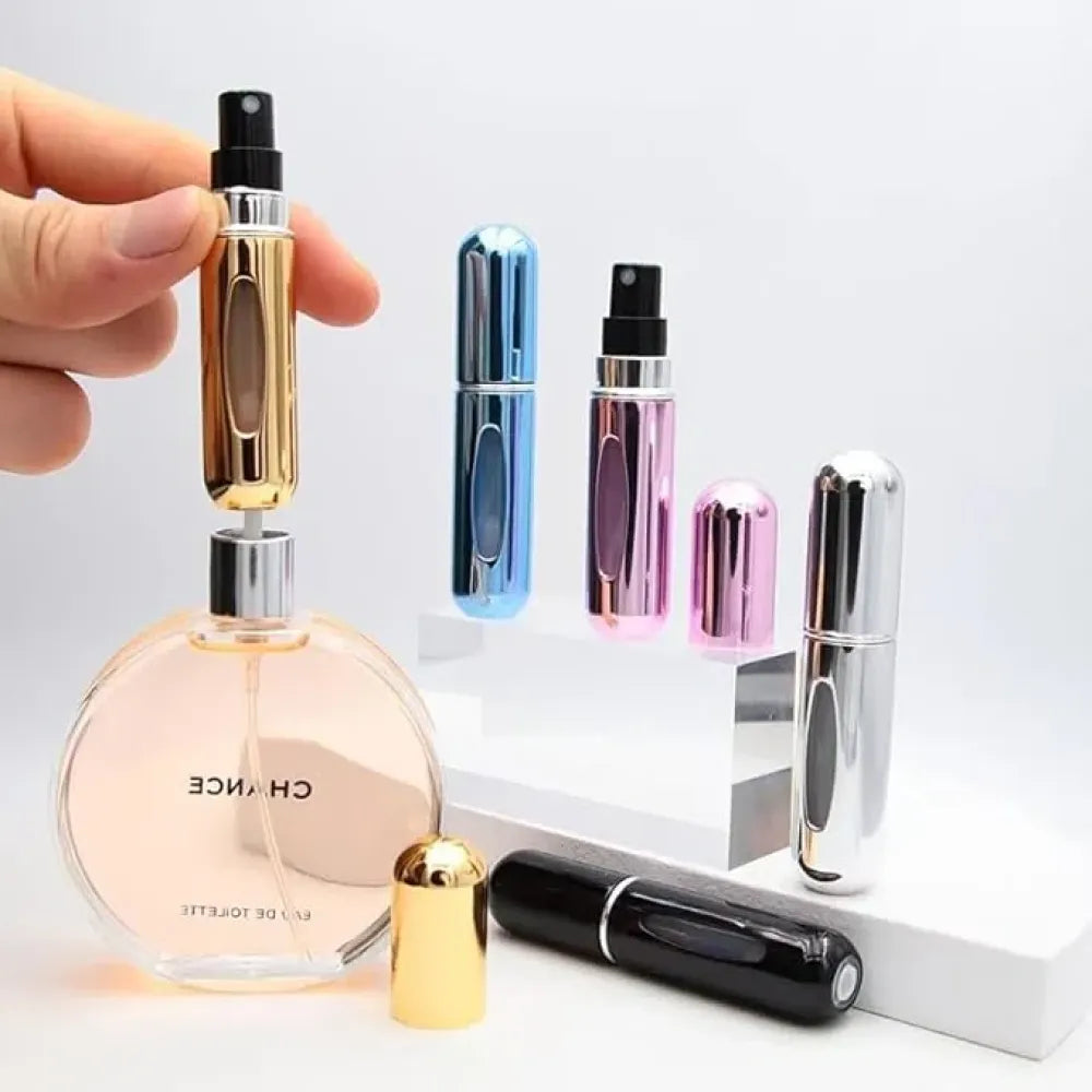 Refillable pocket perfume for women