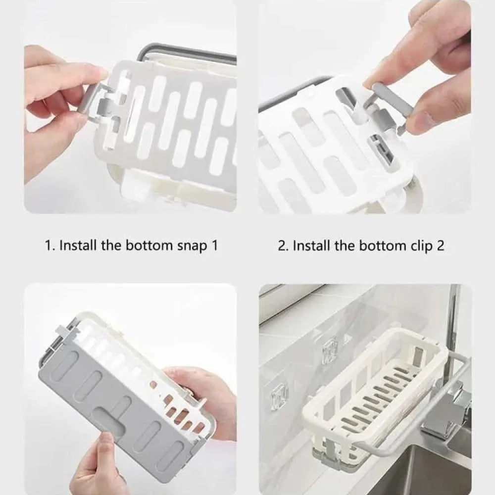 Retractable sink hanging rack – pack of 1