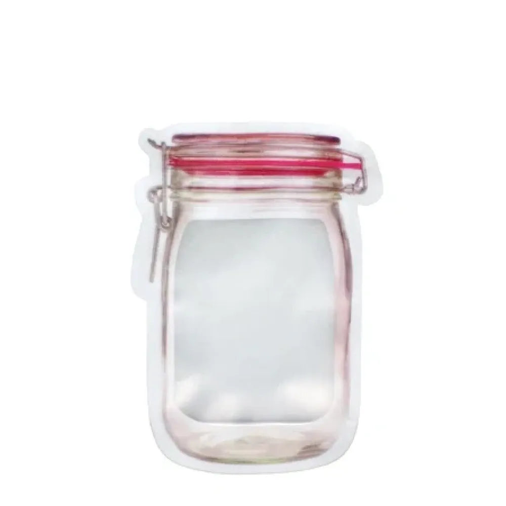 Reusable airtight food storage pouch - home & kitchen