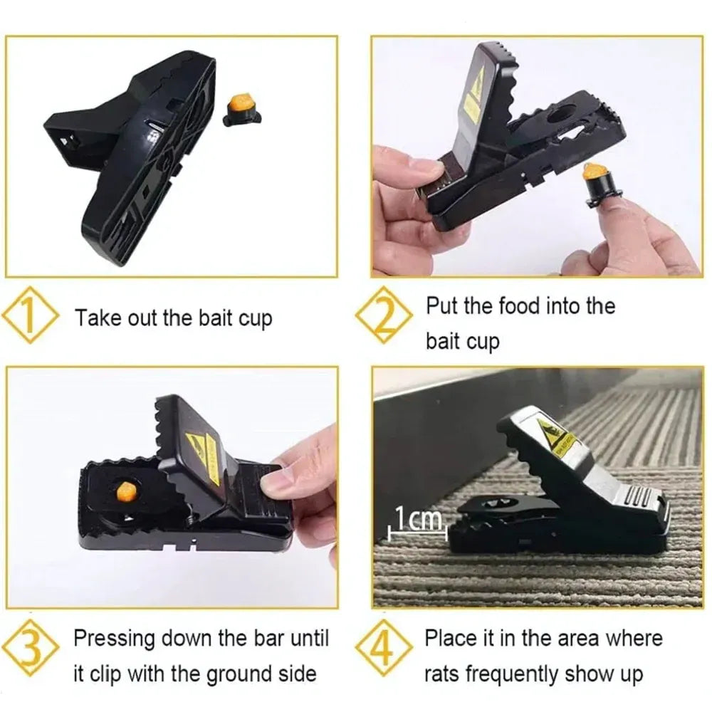 Reusable high-sensitivity mousetrap - home improvement