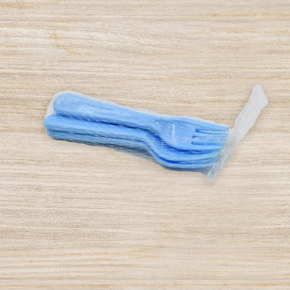 Reusable plastic fork set – 5 pcs - home & kitchen