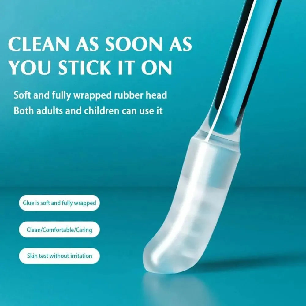Reusable silicon ear cleaning stick - swabs