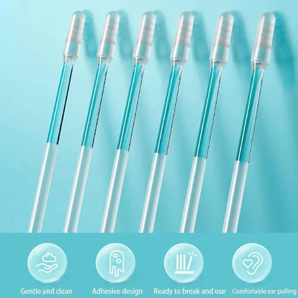Reusable silicon ear cleaning stick - swabs