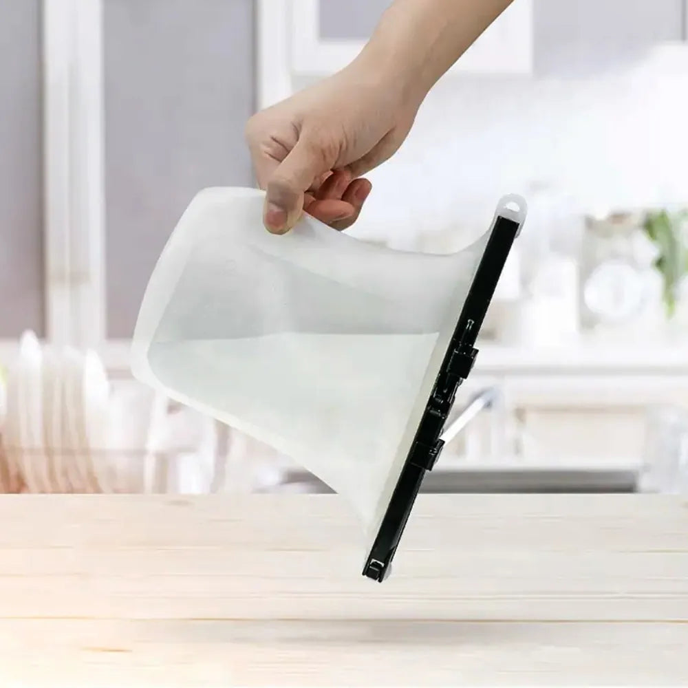 Reusable silicone food bags - home & kitchen