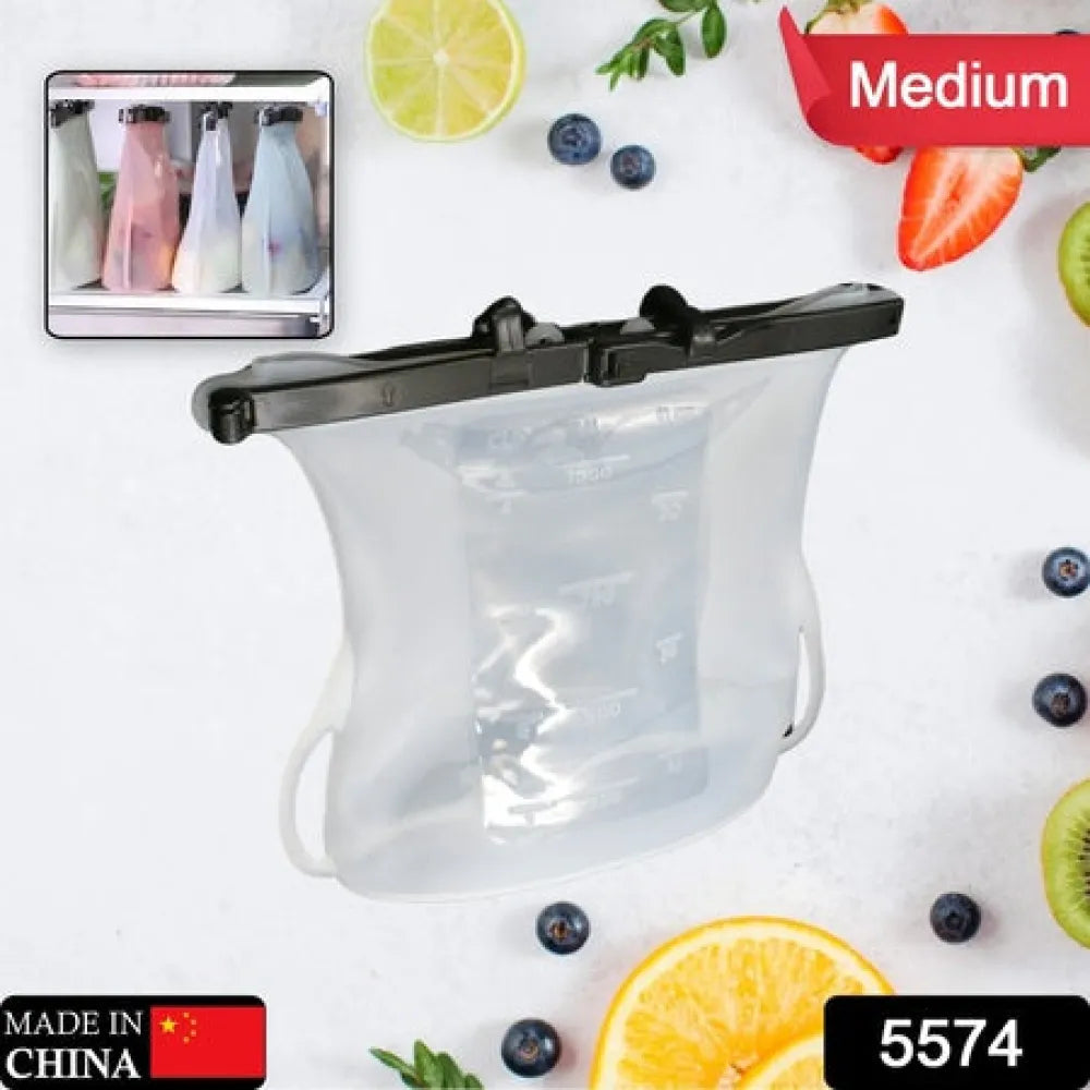 Reusable silicone food bags - home & kitchen