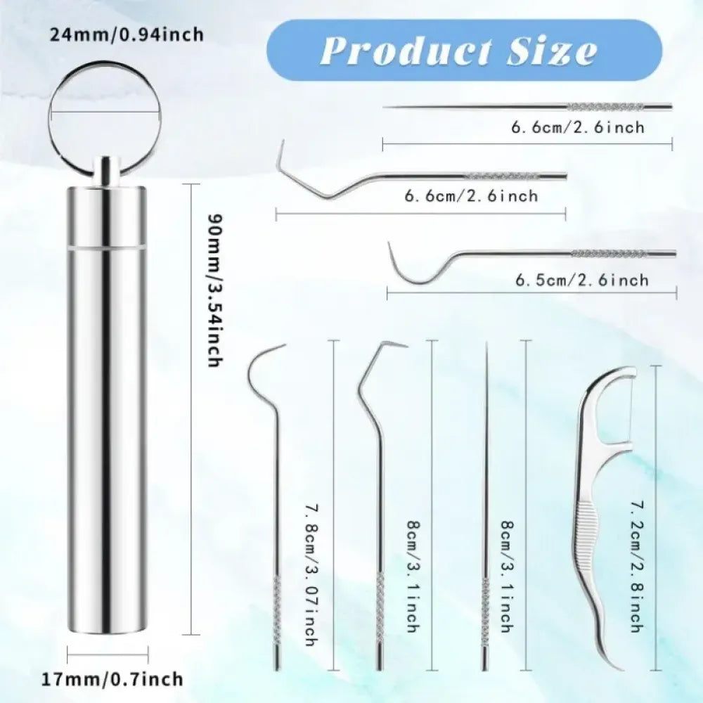Reusable steel dental kit - home improvement