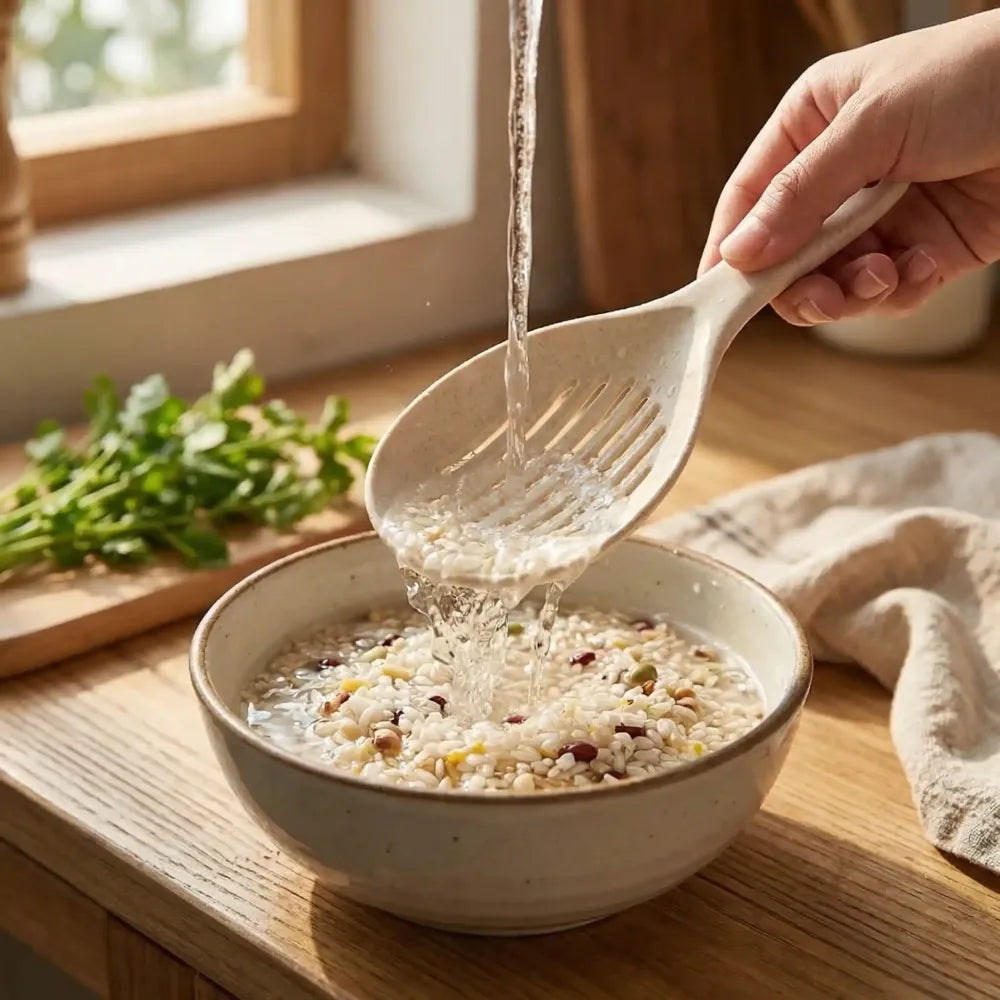 Rice strainer spoon - home & kitchen