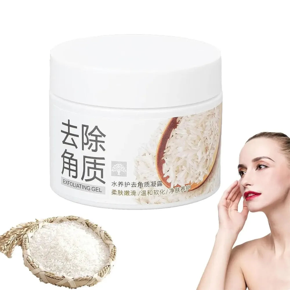 Rice tan remover gel