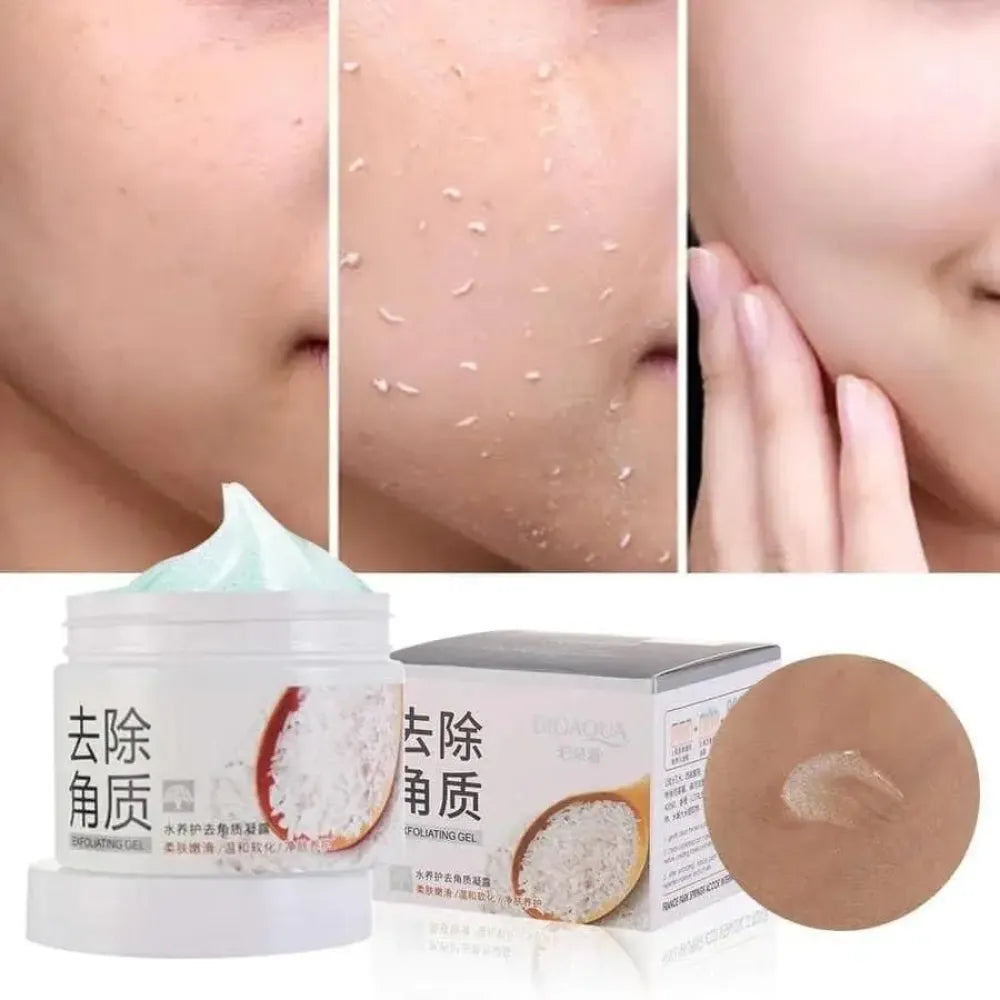 Rice tan remover gel