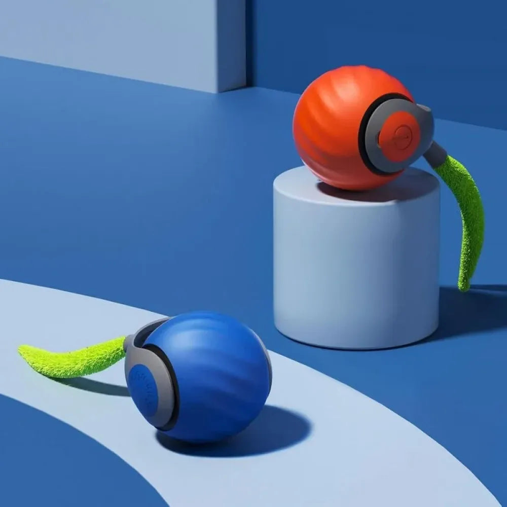 Rolling ball cat toy