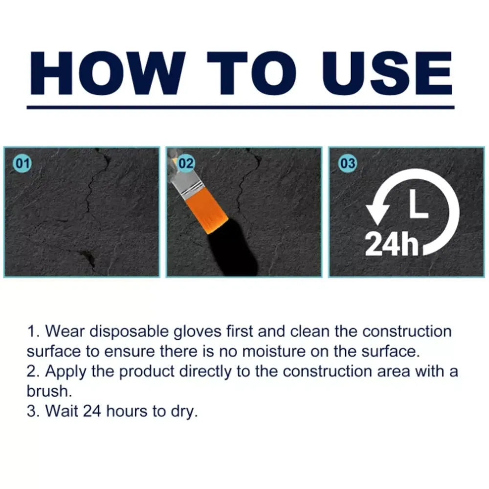 Roof wall leak sealant - home essentials